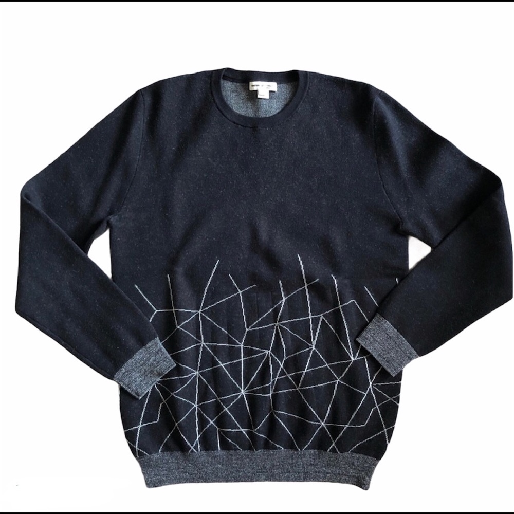 Reiss wool blend winter sweater for men